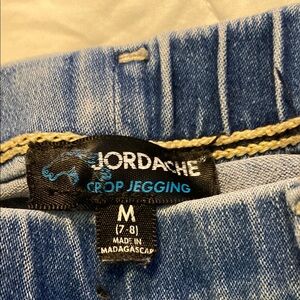Jordache Kids Blue Crop Jegging Jeans